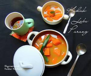 Resep Mudah Kolak Labu Parang Mantul Banget