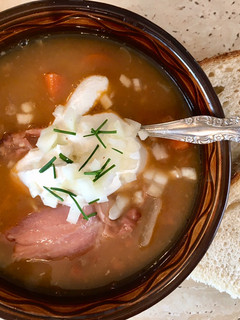 Csülkös bableves recept fotója