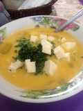 Locro de papa con melloco