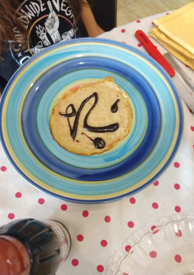 Una foto de Crepes veganas