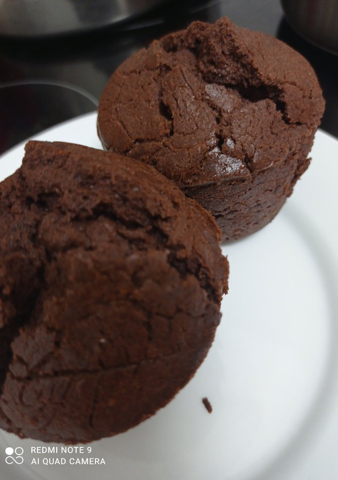 Una foto de Brownie bajo en calorías