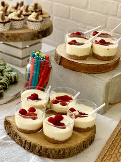 Una foto de Vasitos de cheesecake