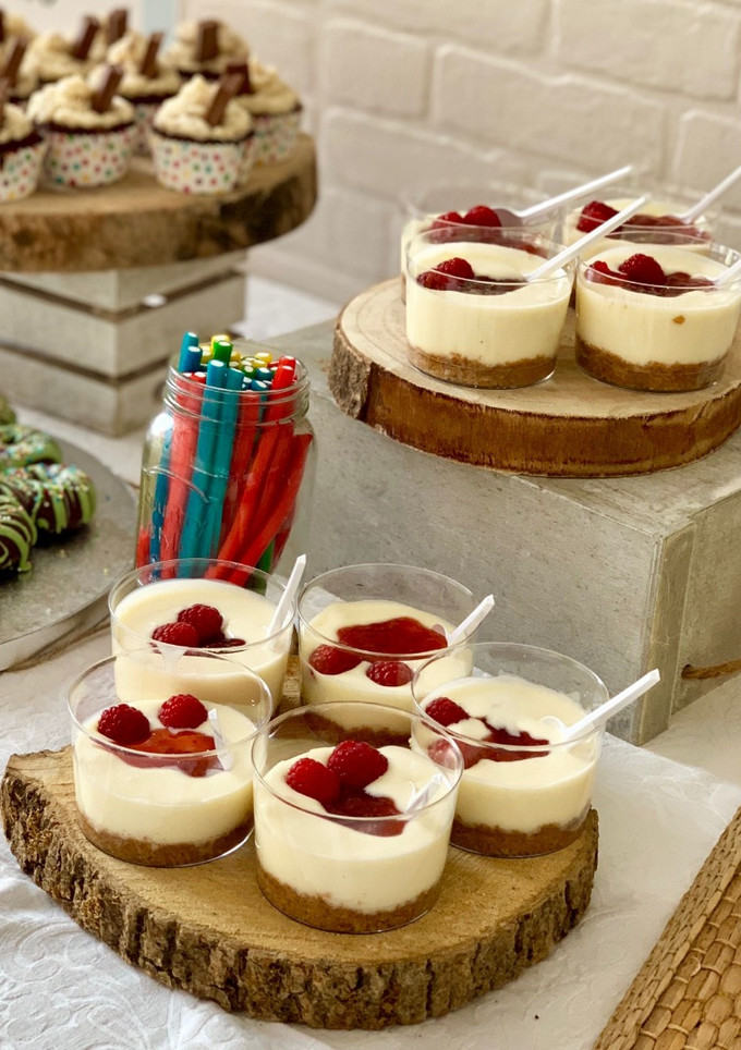 Una foto de Vasitos de cheesecake