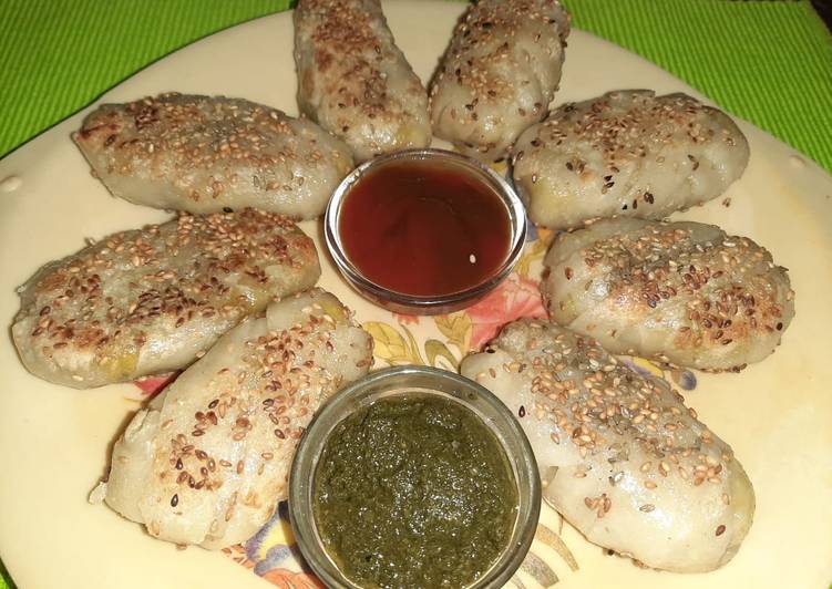 Steps to Prepare Quick Stuffed vada vegetable Roll