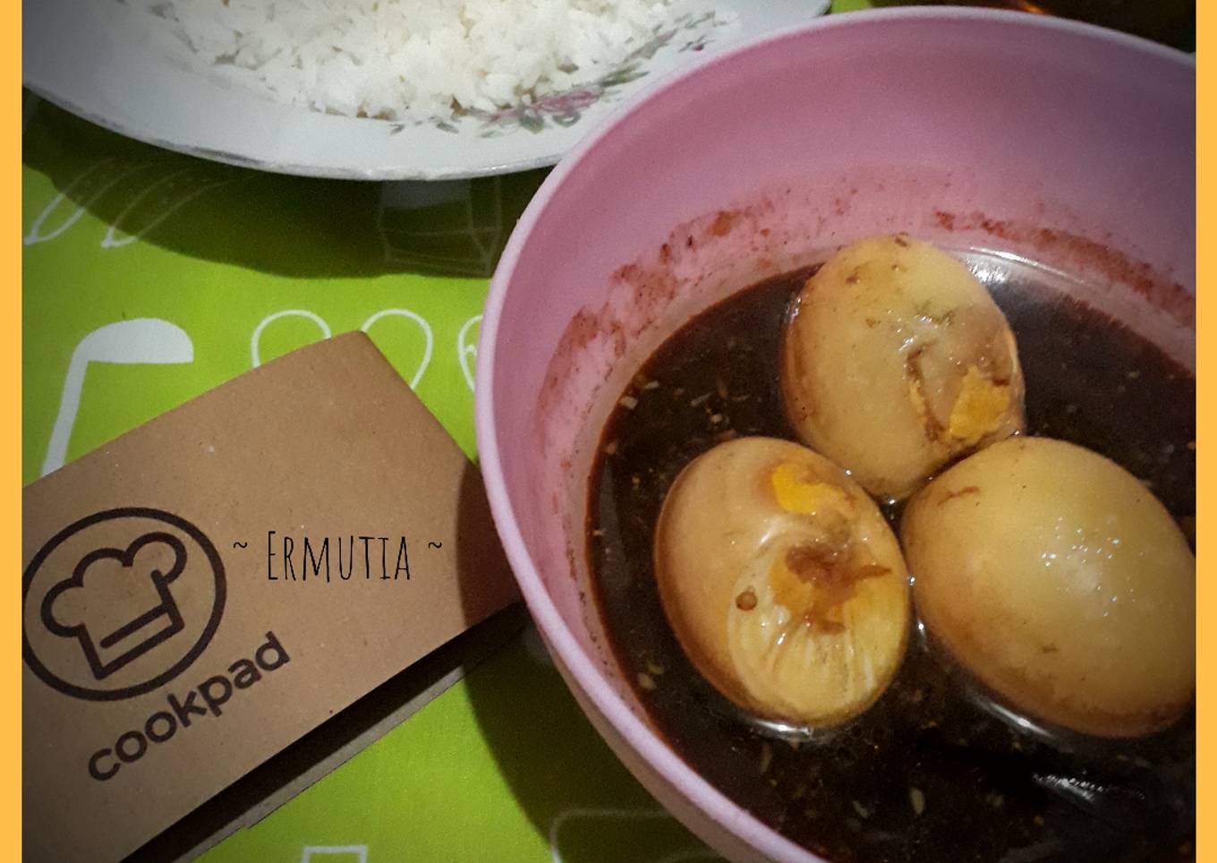 Telur Masak Kecap