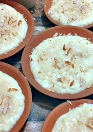 A picture of Creamy firni.