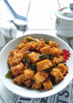 Foto resep Orek Tempe #SeninSemangat #BikinRamadanBerkesan