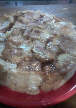 Una foto de Budin de pan fácil y riquísimo