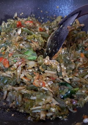 Foto resep Sambel cabe hijau