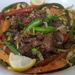 A picture of Beef Parchay.
