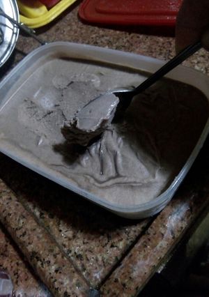 صورة لوصفة آيس كريم بالشوكولاته