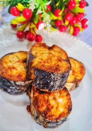 A picture of Fish for kids stew (Grilled Mackerel (Titus fish).