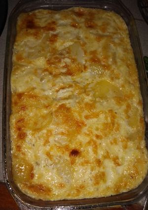 Una foto de Gratín de papas