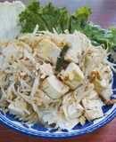 ผัดถั่วงอกเต้าหู้ ใส่ไข่