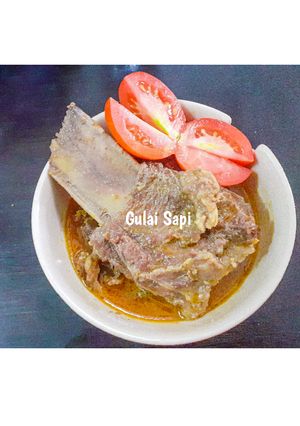 Foto resep Gulai Sapi Bumbu Instan