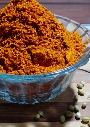 A picture of Pav bhaji masala.