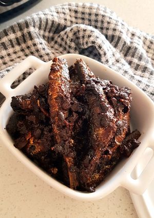 A picture of Fried Fish in Salted Black Beans.