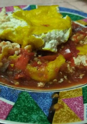 Foto resep Sambal mentah tahu penyet