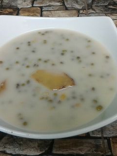 Foto resep Bubur Kacang Hijau Jahe Susu (Burcang Hijasu)