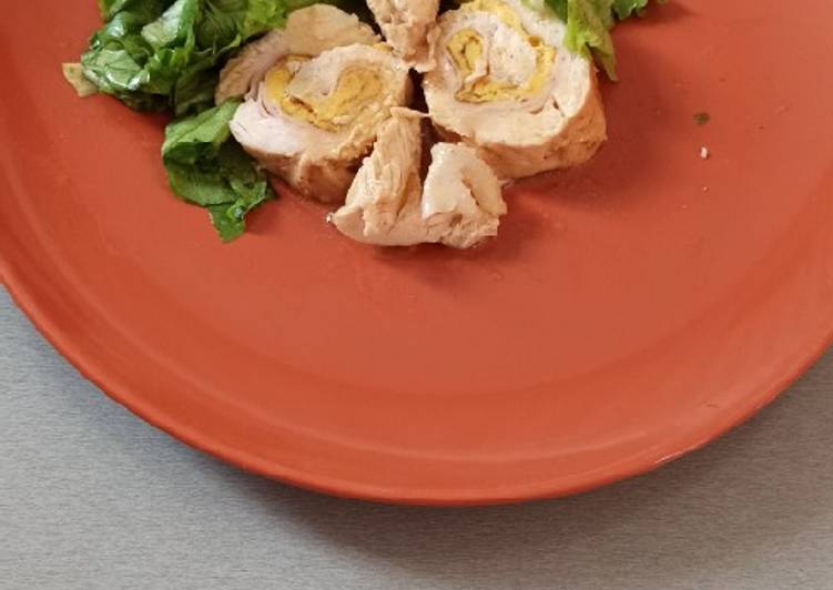 Recipe of Perfect Rotolo di pollo farcito