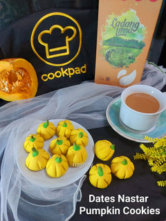 Foto resep Dates Nastar Pumpkin Cookies Gluten Free