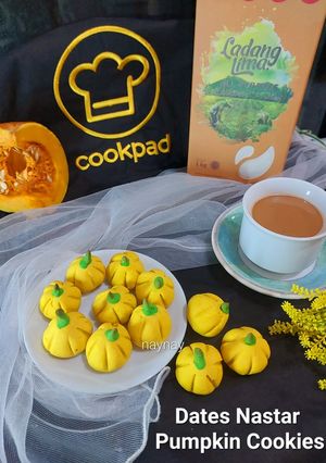 Foto resep Dates Nastar Pumpkin Cookies Gluten Free