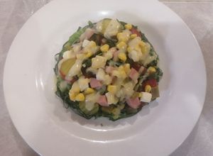 Una foto de Salatmishchung (Combinación de ensaladas)