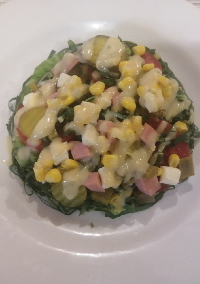 Una foto de Salatmishchung (Combinación de ensaladas)
