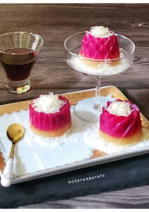 Foto resep Sentiling Buah Naga Nanas Keju