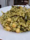 Arroz Integral Verde con Acelga