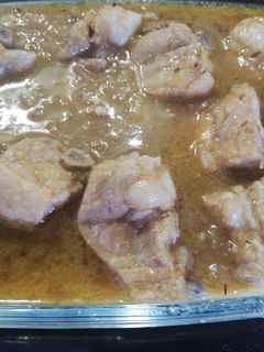 Una foto de Costilla carnosa de cerdo a la cerveza
