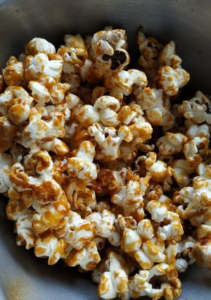 Foto resep Popcorn caramel cepat