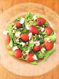 Insalata con fragole al balsamico