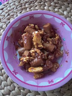 Foto resep Sosis Telur Asam Manis