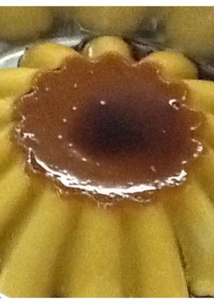 صورة لوصفة كريم كراميل الوردة