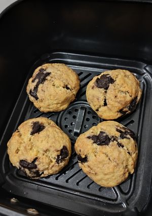 Foto resep Chocolate Soft Cookies Air Fryer