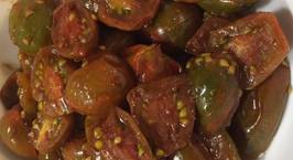 Hình ảnh món Cà chua áp chảo trộn dầu nấm truffle
