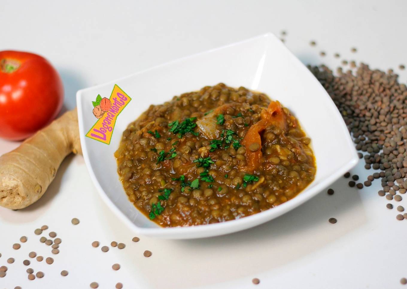 Dhal de lentejas o lentejas estilo indio