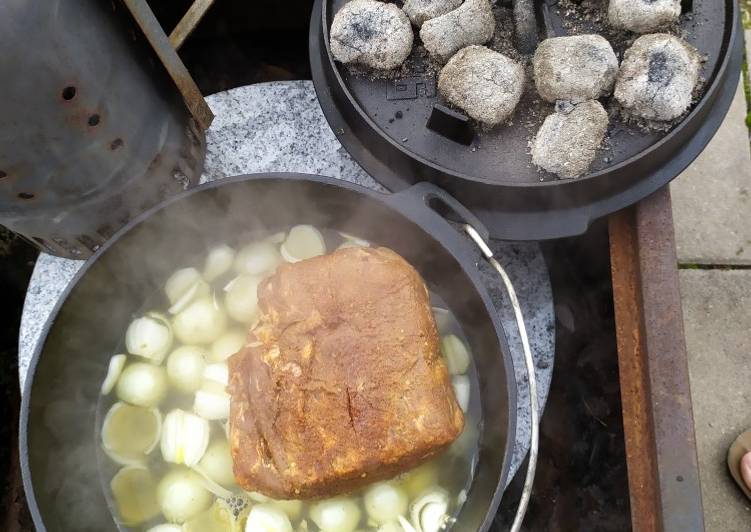 Pulled Pork aus dem Dutch Oven