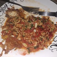 A picture of Indomie fry.