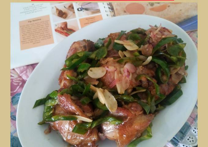 Cara Memasak Ayam Goreng Tumis Cabe Hijau Farah Quinn