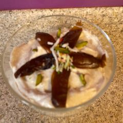 A picture of Dates Shrikhand.