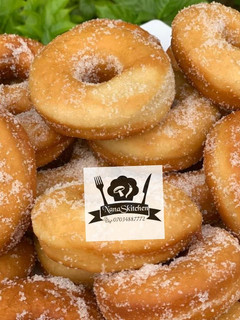 A picture of Soft mini doughnuts 🍩.