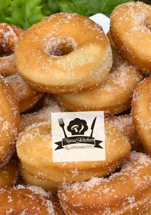 A picture of Soft mini doughnuts 🍩.