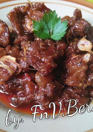 Foto resep Balado daging sapi by racik Bamboe