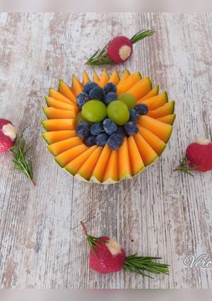 Une photo de Brochettes de fraises au chèvre