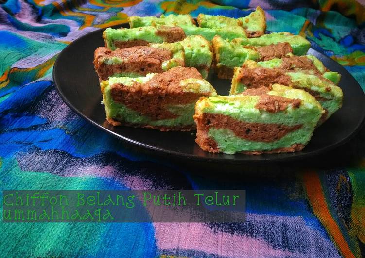 Cara mudah meracik Chiffon Belang Putih Telur (#PR_AnekaChiffon), Menggugah Selera