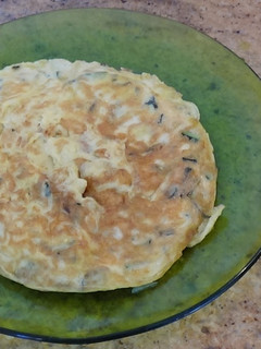 Una foto de Tortilla de calabacín