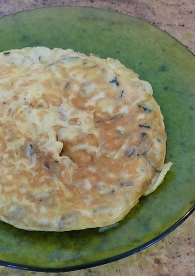 Una foto de Tortilla de calabacín