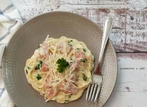 41 Resep Spageti Carbonara Tanpa Enak Dan Mudah Cookpad